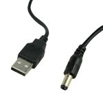 CABLE USB TIPO A / CLAVIJA REDONDA 5.5MM PARA 54173